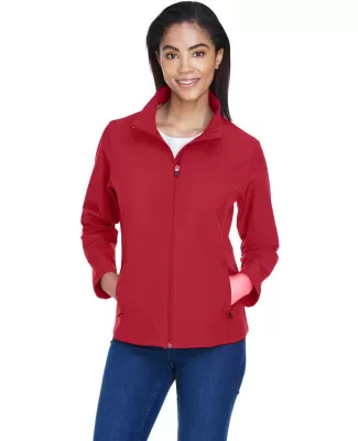 Core 365 TT80W Ladies' Leader Soft Shell Jacket SP SCARLET RED