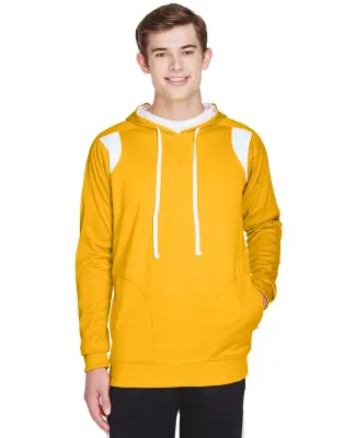 Core 365 TT30 Men's Elite Performance Hoodie SP ATH GOLD/ WHT