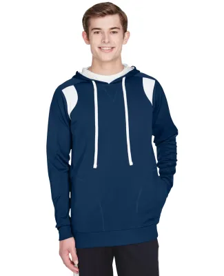 Core 365 TT30 Men's Elite Performance Hoodie SP DK NAVY/ WHT