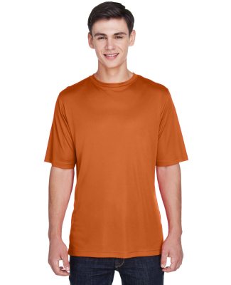 Team 365 TT11 Men's Zone Performance T-Shirt in Sprt brnt orange