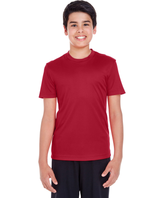Team 365 TT11Y Youth Zone Performance T-Shirt in Sport scrlet red