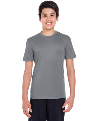 Team 365 TT11Y Youth Zone Performance T-Shirt in Sport graphite