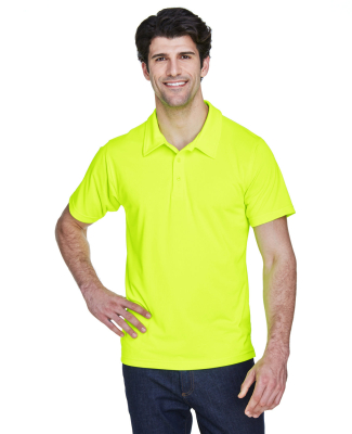 Team 365 TT21 Men's Command Snag Protection Polo in Safety yellow