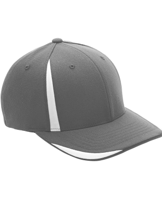 Team 365 ATB102 by Flexfit Adult Pro-Formance Fron in Sp graphite/ wht