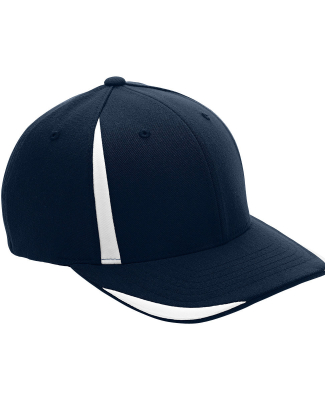 Team 365 ATB102 by Flexfit Adult Pro-Formance Fron in Sp dk navy/ wht