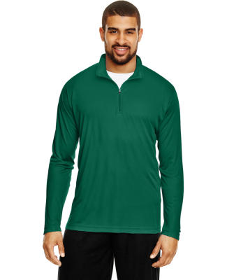 Team 365 TT31 Men's Zone Performance Quarter-Zip in Sport forest