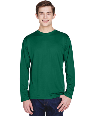 Team 365 TT11L Men's Zone Performance Long-Sleeve  in Sport forest