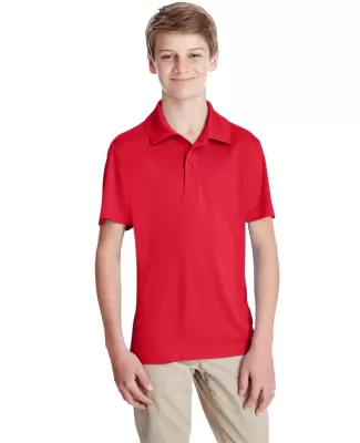 Core 365 TT51Y Youth Zone Performance Polo SPORT RED