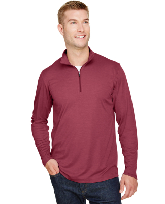 Team 365 TT31H Men's Zone Sonic Heather Performanc in Sp maroon hthr