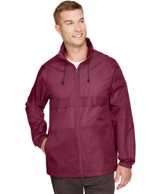 Team 365 TT73 Adult Zone Protect Lightweight Jacke in Sport maroon