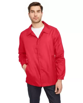 Core 365 TT75 Adult Zone Protect Coaches Jacket SPORT RED