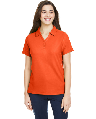 Core 365 CE112W Ladies' Fusion ChromaSoft™ Pique in Campus orange