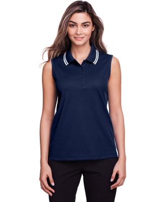 Devon and Jones DG20SW Ladies' CrownLux Performanc in Navy/ white