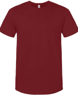 Fruit of the Loom IC47MR Adult ICONIC™ T-Shirt in Peppered red hth