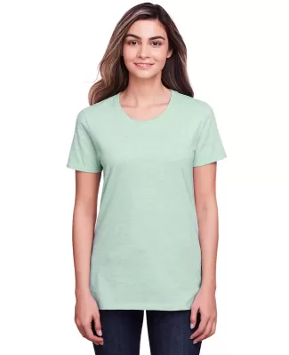 Fruit of the Loom IC47WR Ladies' ICONIC™ T-Shirt MINT TO BE HTHR