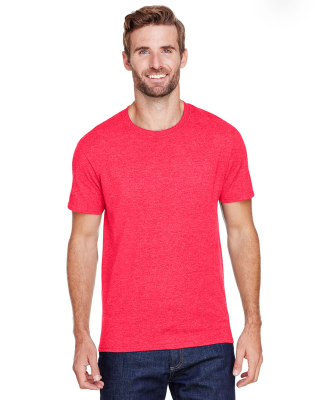 Jerzees 560MR Adult Premium Blend Ring-Spun T-Shir in Fiery red hthr