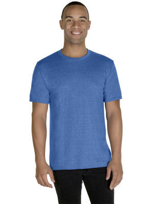 Jerzees 88M Adult Snow Heather T-Shirt in Royal snow hthr