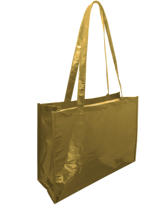 Liberty Bags A134M Metallic Deluxe Tote Jr in Gold