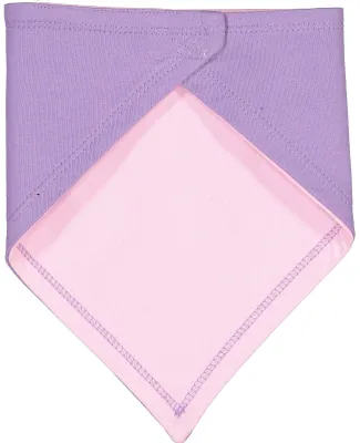 Rabbit Skins 1012 Infant Premium Jersey Bandana Bi in Lavender/ pink