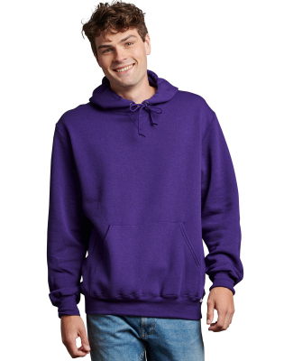 Russell Athletic 695HBM Unisex Dri-Power® Hooded  in Purple