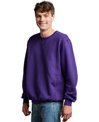 Russell Athletic 698HBM Unisex Dri-Power® Crewnec in Purple