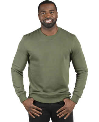 Threadfast Apparel 320C Unisex Ultimate Crewneck S in Army