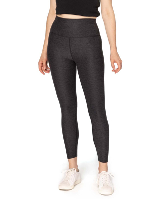 Threadfast Apparel 280L Ladies' Impact Leggings in Black heather