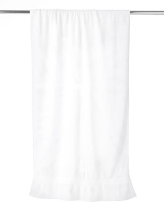 Tie-Dye CD7000 Beach Towel WHITE