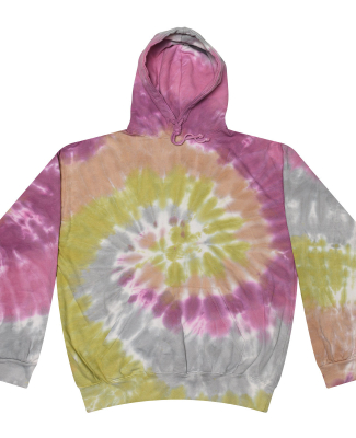 Tie-Dye CD877 Adult 8.5 oz. d Pullover Hood in Desert rose