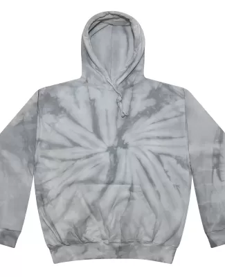 Tie-Dye CD877Y Youth 8.5 oz. d Pullover Hooded Swe SPIDER SILVER