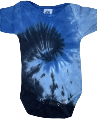 Tie-Dye CD5100 Infant Creeper BLUE OCEAN