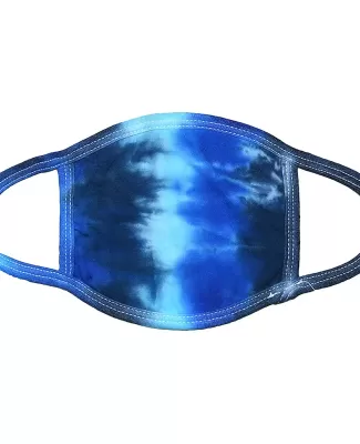Tie-Dye 9122 Adult Face Mask BLUE OCEAN