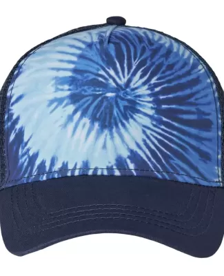 Tie-Dye CD9200 Adult Trucker Hat BLUE OCEAN