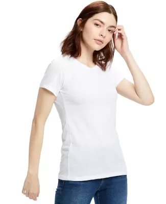 US Blanks US100OR Ladies' Organic Crewneck T-Shirt in White