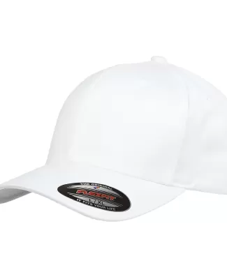 Yupoong-Flex Fit 6277 Adult Wooly 6-Panel Cap WHITE