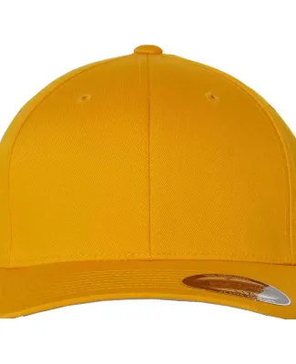 Yupoong-Flex Fit 6277 Adult Wooly 6-Panel Cap GOLD