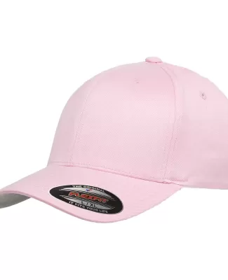 Yupoong-Flex Fit 6277 Adult Wooly 6-Panel Cap LIGHT PINK