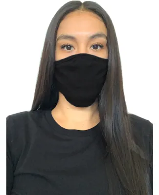 Next Level Apparel M100 Adult Eco Face Mask in Black