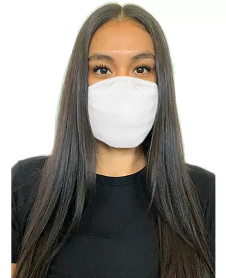 Next Level Apparel M100 Adult Eco Face Mask in White