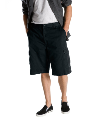 Dickies 4321 8.5 oz., 13 Loose Fit Cargo Short in Black _30