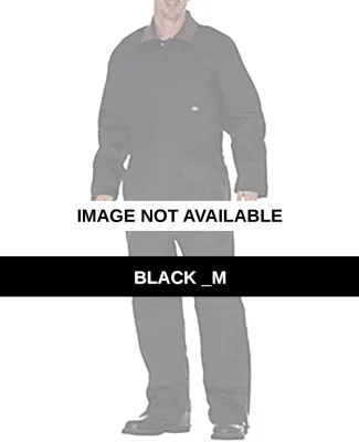 Dickies TV239 Unisex Duck Insulated Coverall BLACK _M