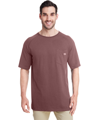 Dickies SS600 Men's 5.5 oz. Temp-IQ Performance T- in Cane red