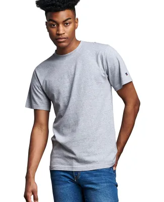 Russell Athletic 600MRUS Unisex Cotton Classic T-S in Athletic heather
