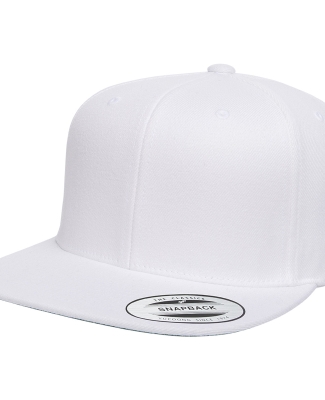 Yupoong-Flex Fit 6089M Adult 6-Panel Structured Fl WHITE