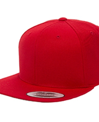 Yupoong-Flex Fit 6089M Adult 6-Panel Structured Fl RED