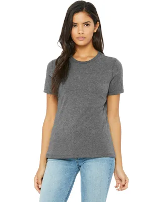 Bella + Canvas 6400 Ladies' Relaxed Heather CVC Sh in Deep heather