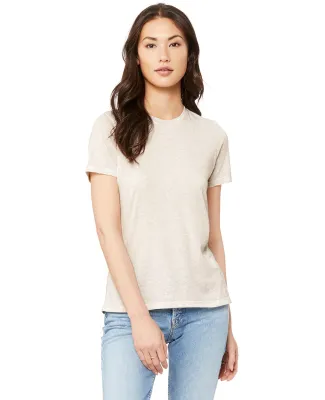 Bella + Canvas 6400 Ladies' Relaxed Triblend T-Shi in Oatmeal triblend