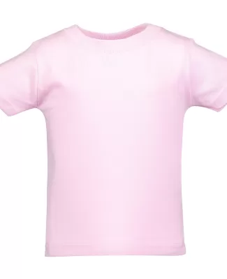 Rabbit Skins 3401 Infant Cotton Jersey T-Shirt in Pink