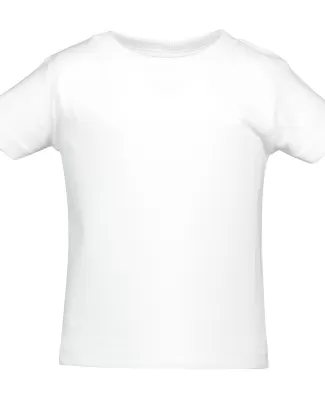 Rabbit Skins 3401 Infant Cotton Jersey T-Shirt in White