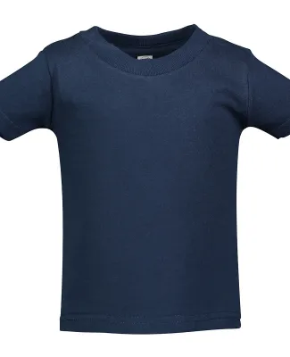 Rabbit Skins 3401 Infant Cotton Jersey T-Shirt in Navy